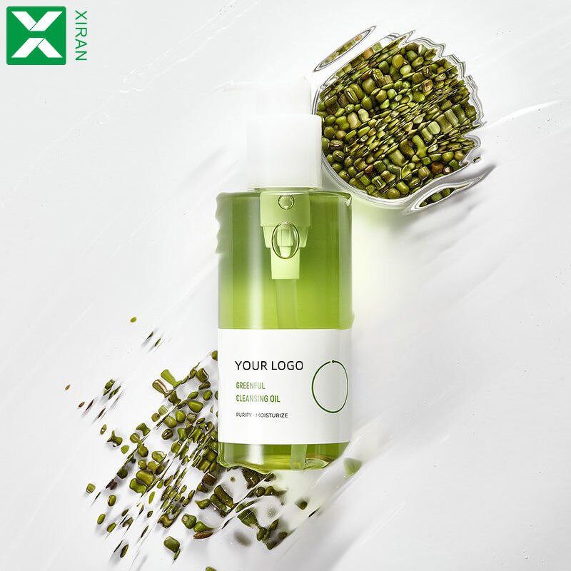 Eye Cleansing Oil - Private Label Cruelty Free Green Mung Beans Gentle Purifying Blackhead