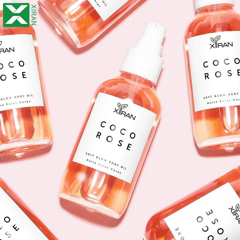 Skin Glow Body Oil - Private Label Vegan Squalane Hydrating Coco Rose Coconut Soothing