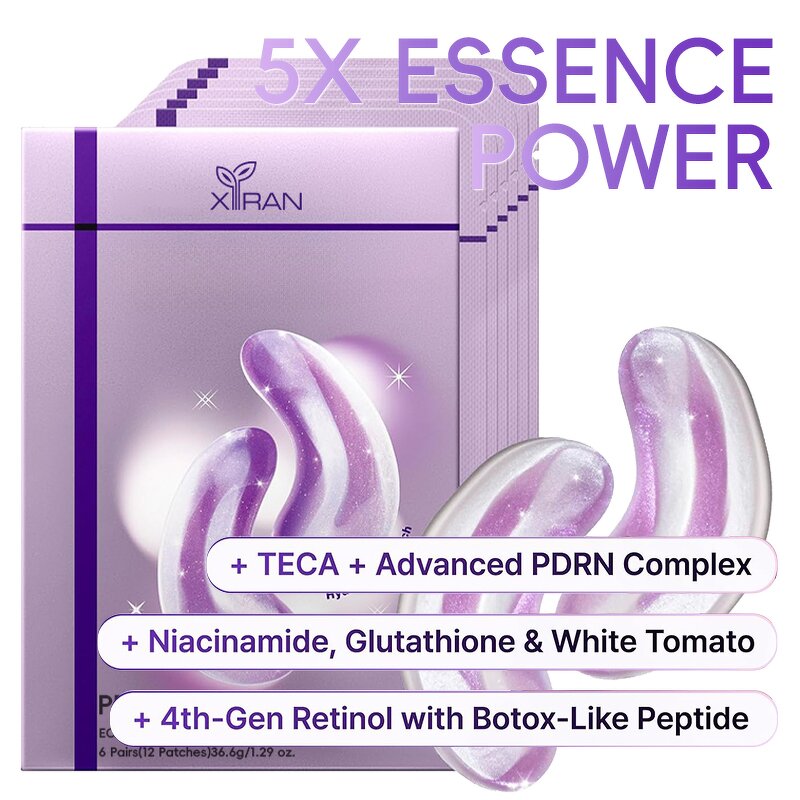 PDRN Retinol Eye Patch - Private Label Glutathione Niacinamide Anti Aging Dark Circle Puffiness