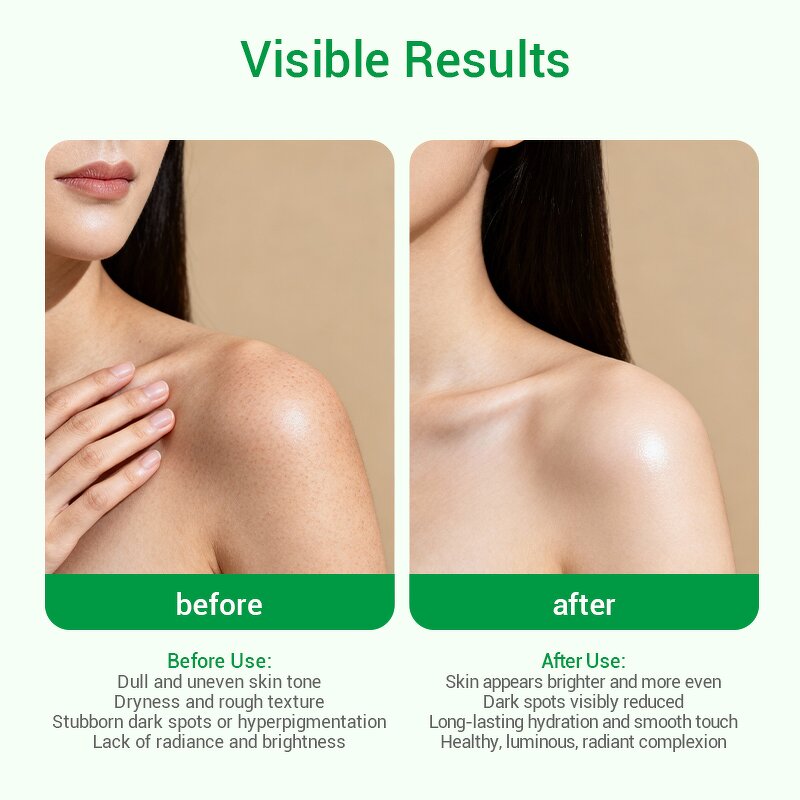 Whitening Skincare Set - Private Label OEM Glutathione Alpha-Arbutin Niacinamide Vegan All Skin