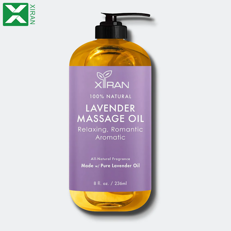 Lavender Massage Oil - Private Label 100% Pure Natural Organic SPA Hair Face Body Care