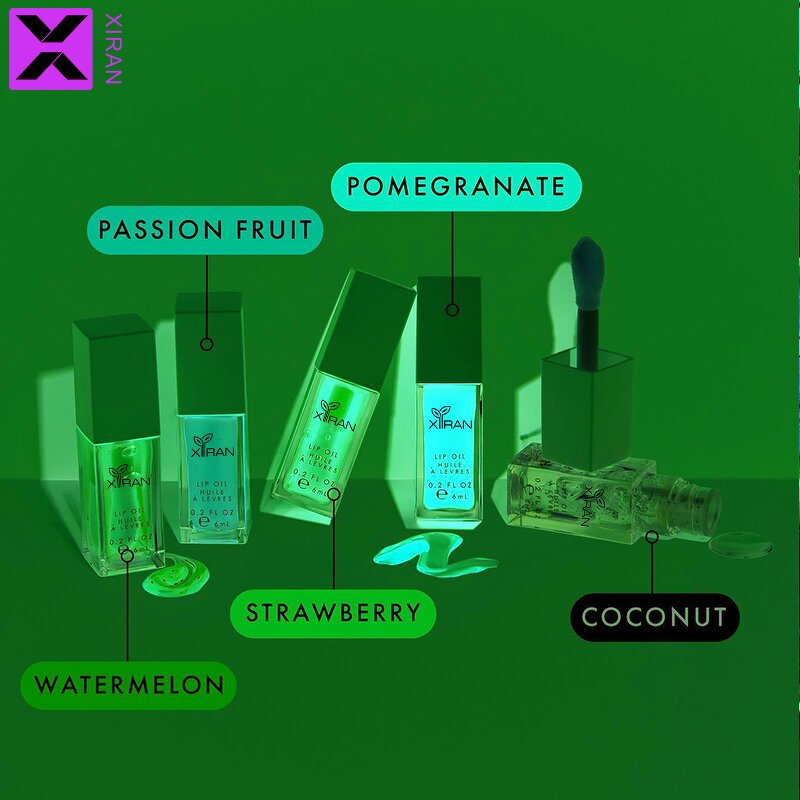 Lip Oil - Private Label Vegan Organic Fruit Flavor Vitamin E Moisturizing Lip Plump