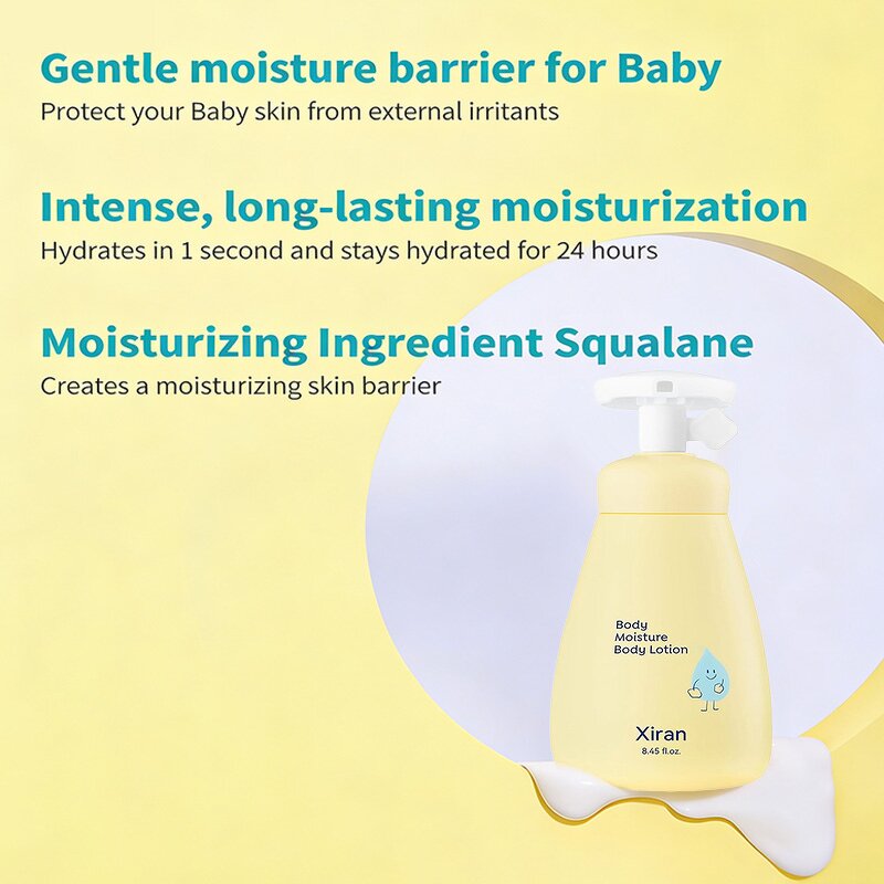 Centella Baby Lotion - Private Label Natural Allergen-Free Fragrance Newborn Sensitive Skin
