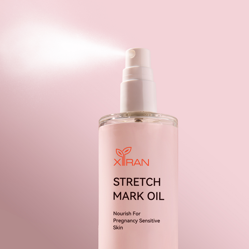 Stretch Mark Belly Oil - Organic Vitamin E Maternity Sensitive Skin Firm Massage Oil Spray