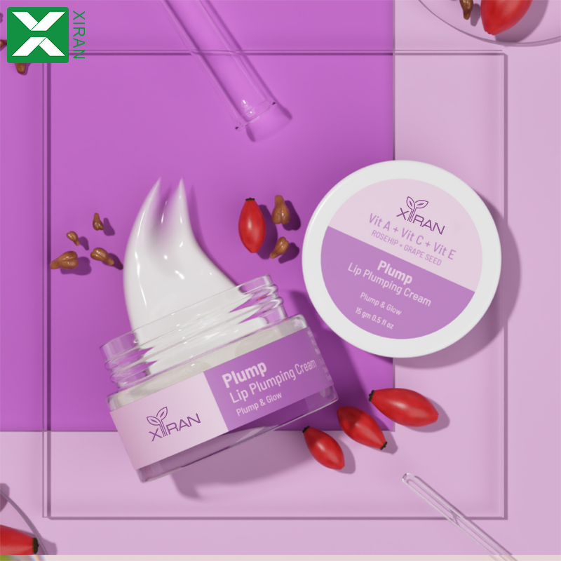 Lip Enhancer Plumper - Private Label 100% Natural Vitamin C Strawberry Hydrating Plumping