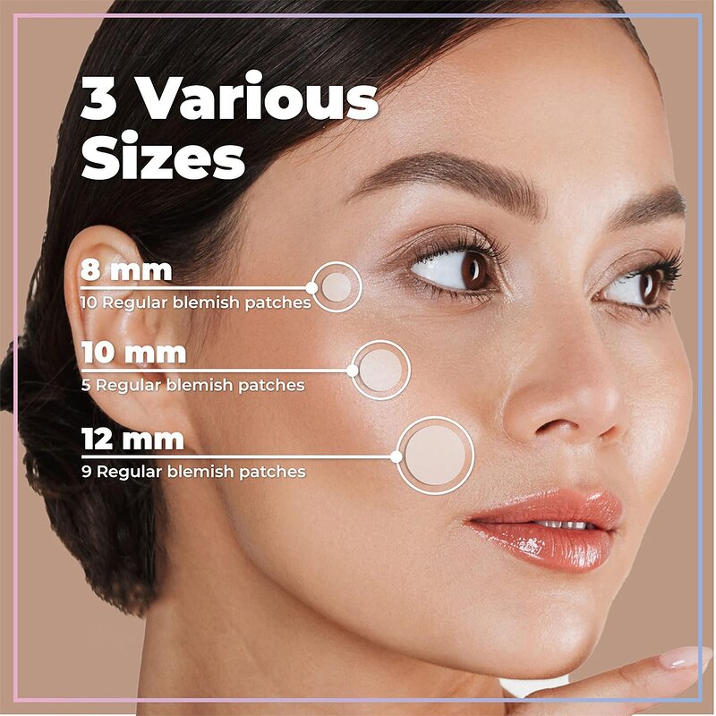 Circle Pimple Patch - Private Label Oily Face Reduce Blemishes Overnight Hydrocolloid Nose