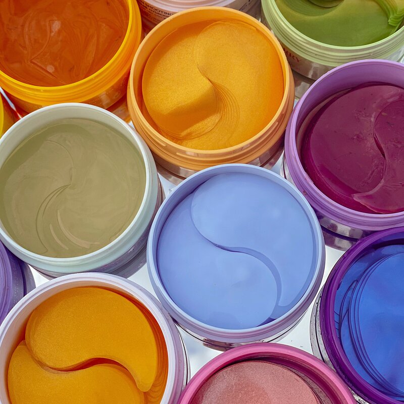 Hydrating Eye Mask - Private Label Hyaluronic Acid Aloe Vera Reduce Puffiness Hydrogel Patches