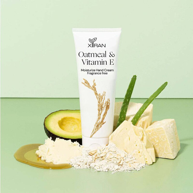 Oatmeal Vitamin E Hand Cream - Private Label Fragrance Free Whitening Mini Custom Women