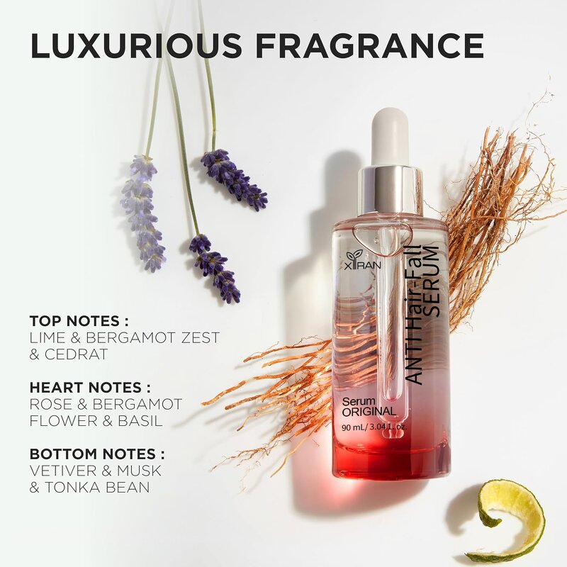 Ginger Caffeine Hair Serum - Private Label Moisturizing Hydrating Weakened Hair Extract