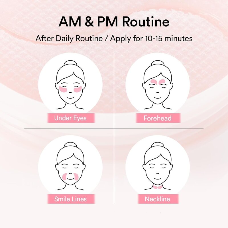 PDRN Korean Jelly Eye Mask - Private Label Natural Vegan Brightening Moisturizing Hydrating