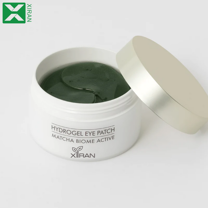 Matcha Cooling Eye Patch - Private Label Puffiness Fine Lines Hydrogel Korean Under Eye Mask
