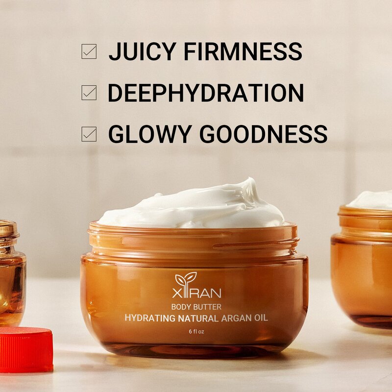 Argan Oil Butter Cream - Customize Logo Natural Firmness Deep Hydration Body Care OEM ODM