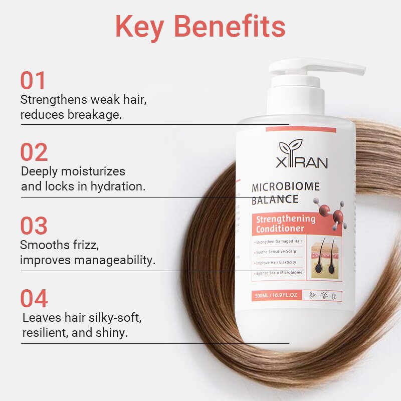 Microbiome Balance Conditioner - Private Label Panthenol Allantoin Hydrating Nourishing