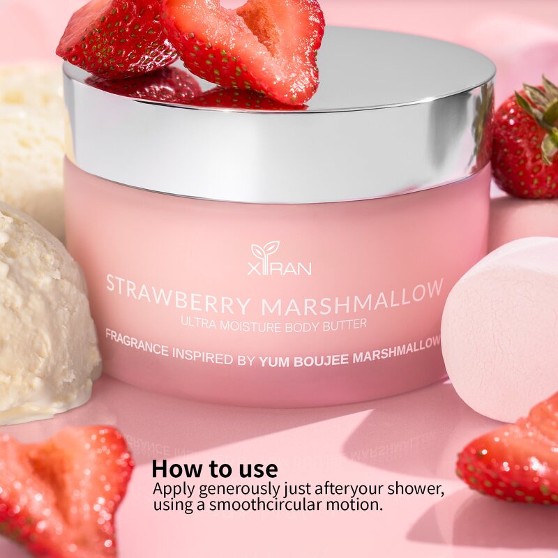 Natural Body Care Set - Custom Logo Organic Oils Shea Butter Hydrate Nourish Glow Skin