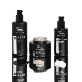 Men Clean Set - Private Label Oil Control Anti-Acne Face Wash Scrub Repairing Lotion