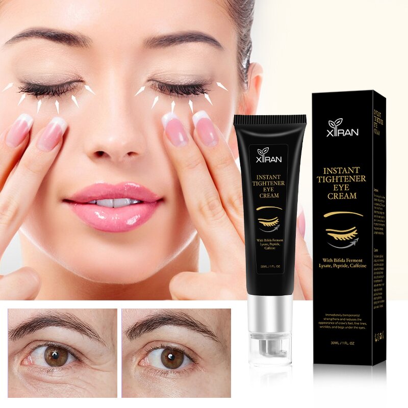 Peptide Caffeine Eye Tightener - Private Label Instant Firm Anti Wrinkle Anti Aging Treatment