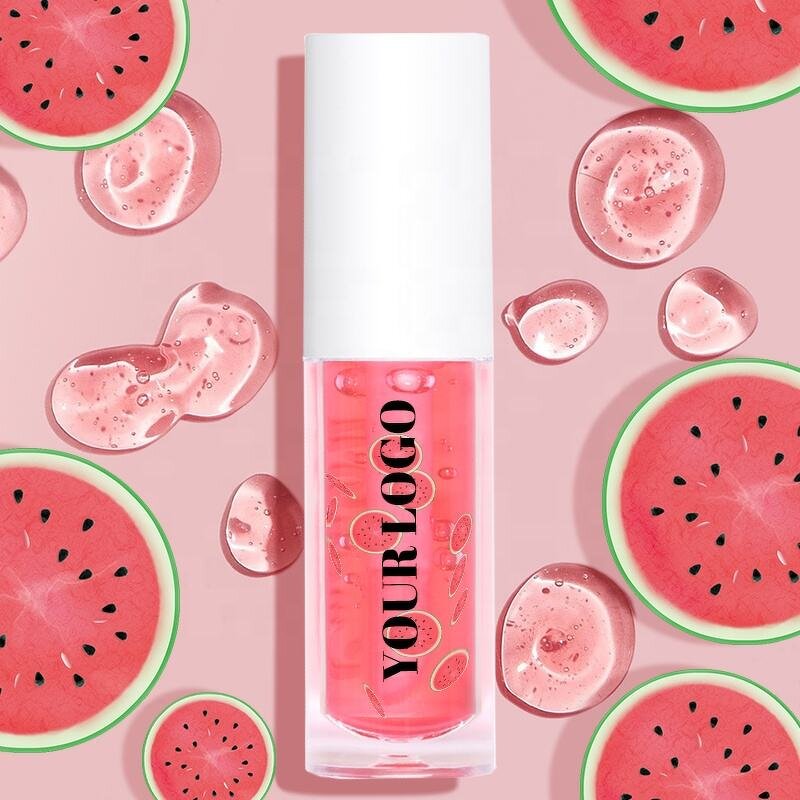 Color Changing Lip Oil - Private Label Nourishing Moisturizing Non Sticky Fruit Flavor Custom