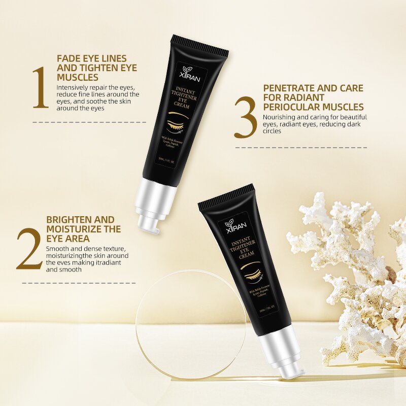 Peptide Caffeine Eye Tightener - Private Label Instant Firm Anti Wrinkle Anti Aging Treatment