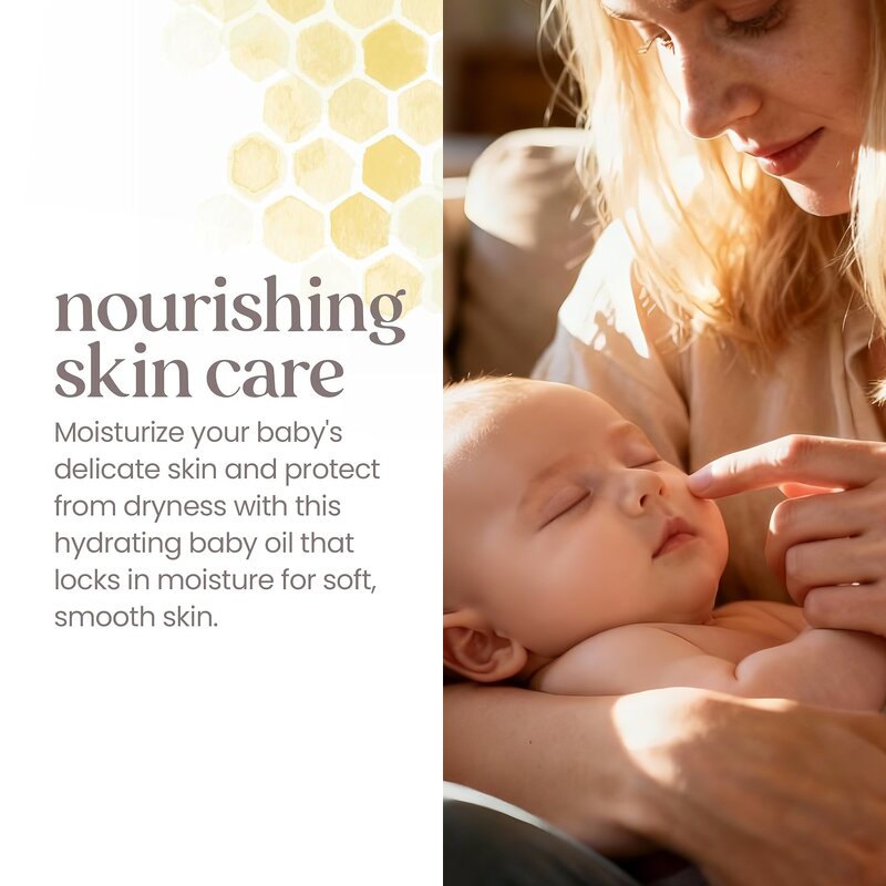 Natural Baby Oil - Custom Private Label Apricot Grape Seed Paraben Free Massage Skin Care