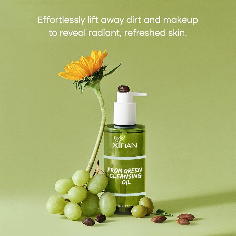 Cleansing Oil - Private Label Cruelty Free Vegan Smoothing Moisturizing Makeup Remover