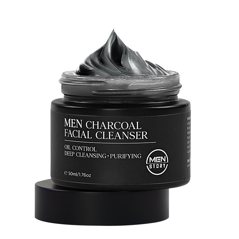 Men's Face Wash - In Stock Manufacturer Activated Charcoal Acne Treatment Skin Care