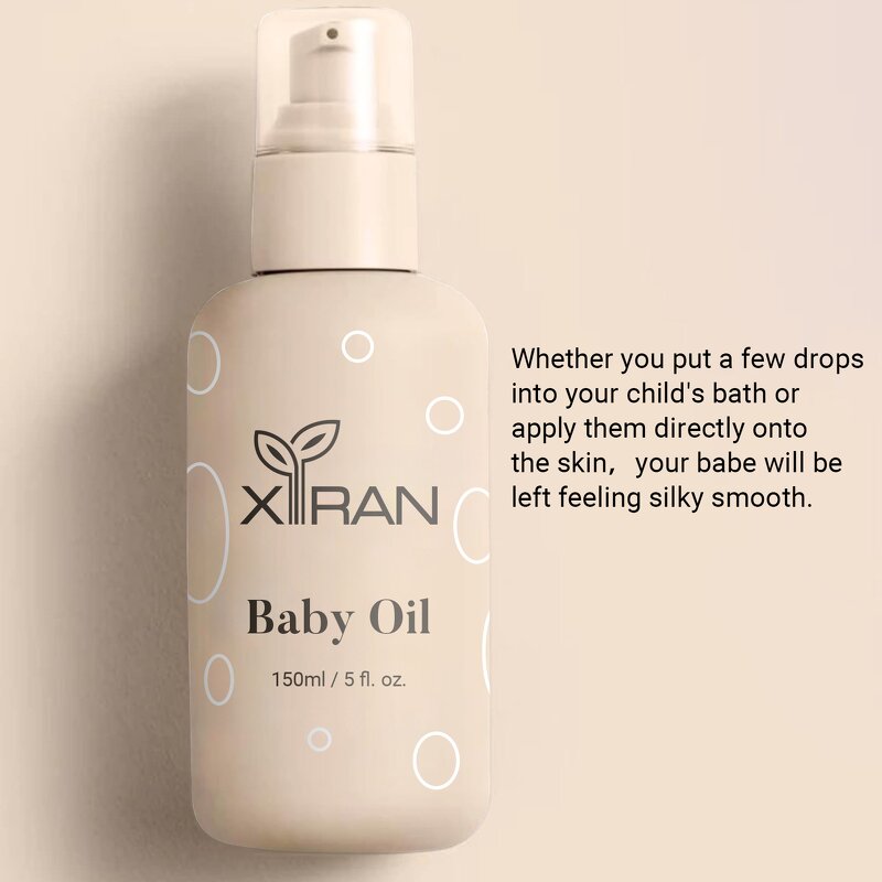 Hydrating Baby Oil - Private Label Natural Organic 150ml Sensitive Skin Custom OEM