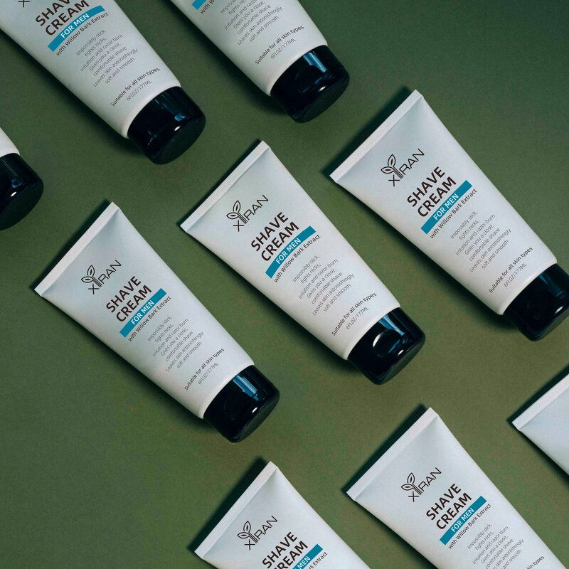 Beard Care Foam Shave Cream - Private Label Customized Post Shave Lotion Moisturizing