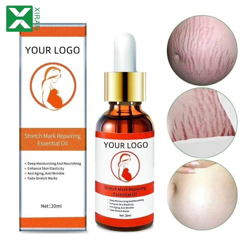 Stretch Mark Oil - Private Label Organic Bio Skincare Scar Removal Strong Brightening Oil