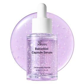 Bakuchiol Capsule Serum - Private Label Retinol Alternative Anti Wrinkle Ceramide Peptide Firming