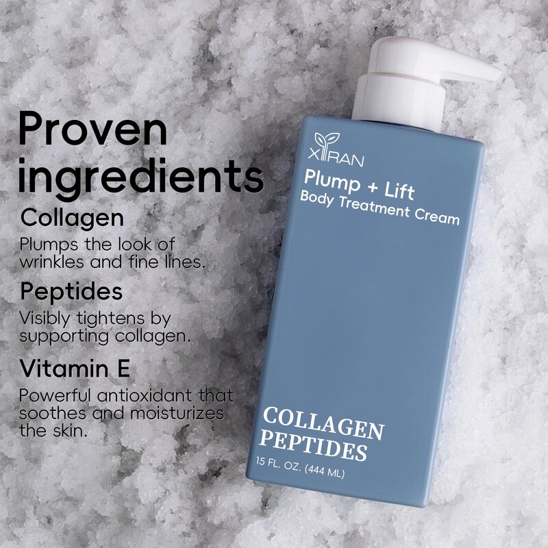 Collagen Body Lotion - Private Label Vitamin E Whitening Firming Keratosis Pilaris Treatment