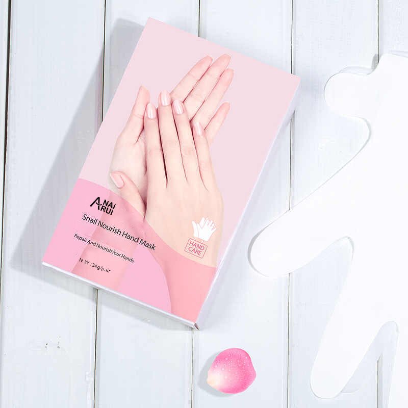 Snail Hand Mask - Private Label OEM Natural Moisturizing Gloves Whitening Anti-wrinkle