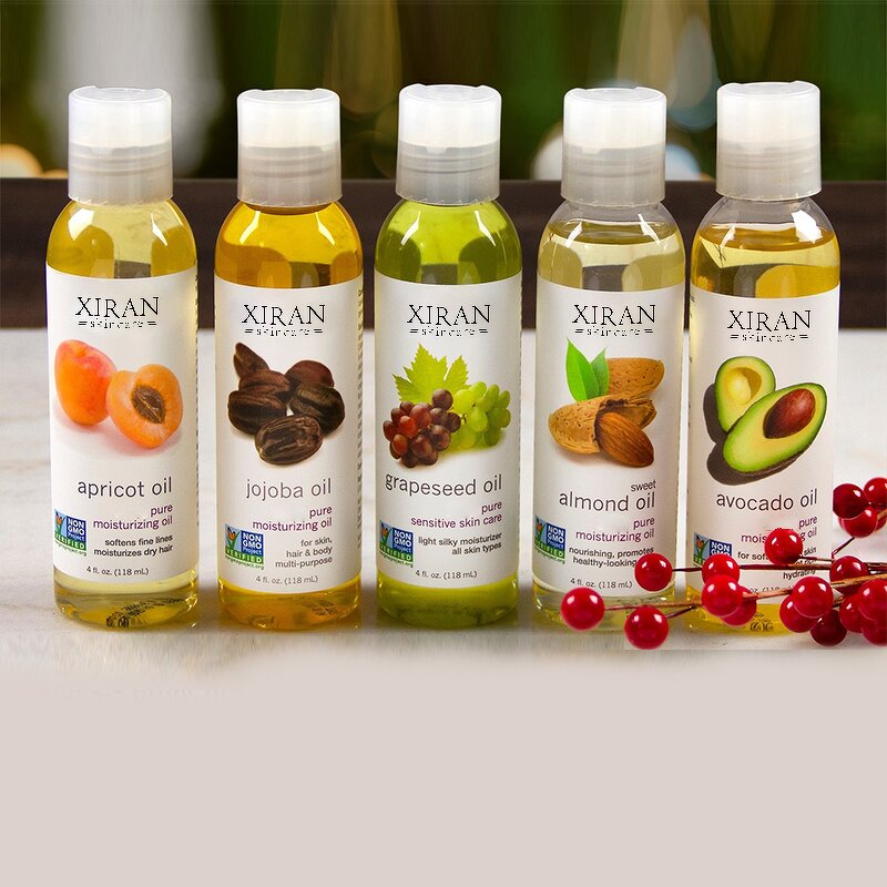 Sweet Almond Avocado Oil - Pure Moisturizing Body Oil Unscented Jojoba Carrier Healthy Skin