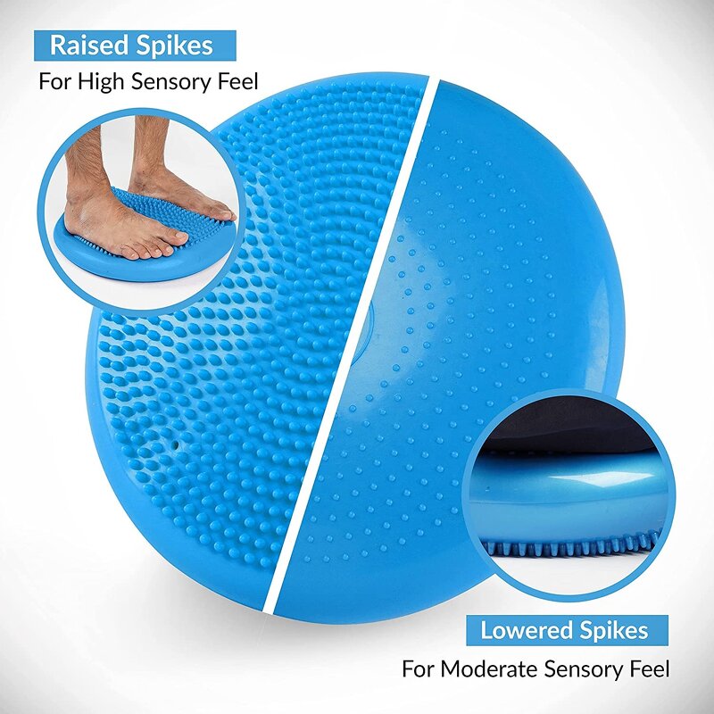 Wobble Cushion - Core Balance Disc Stability Pads Physical Therapy Dyna Disc Wobble Board