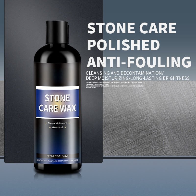 Stone Seasoning Wax - 300ml Natural Deep Nourishment Remove Stains Resist Scratches Restore Gloss