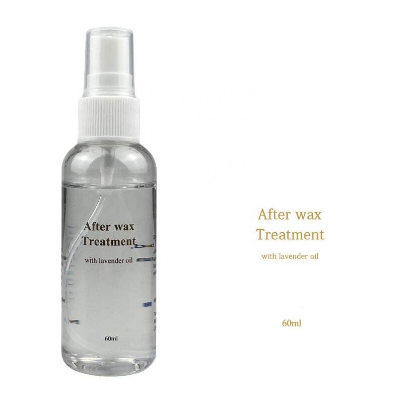 Pre & After Wax Spray - 60ml Natural Lavender Tea Tree Oil Cleaning Soothing Waxing Skin Care