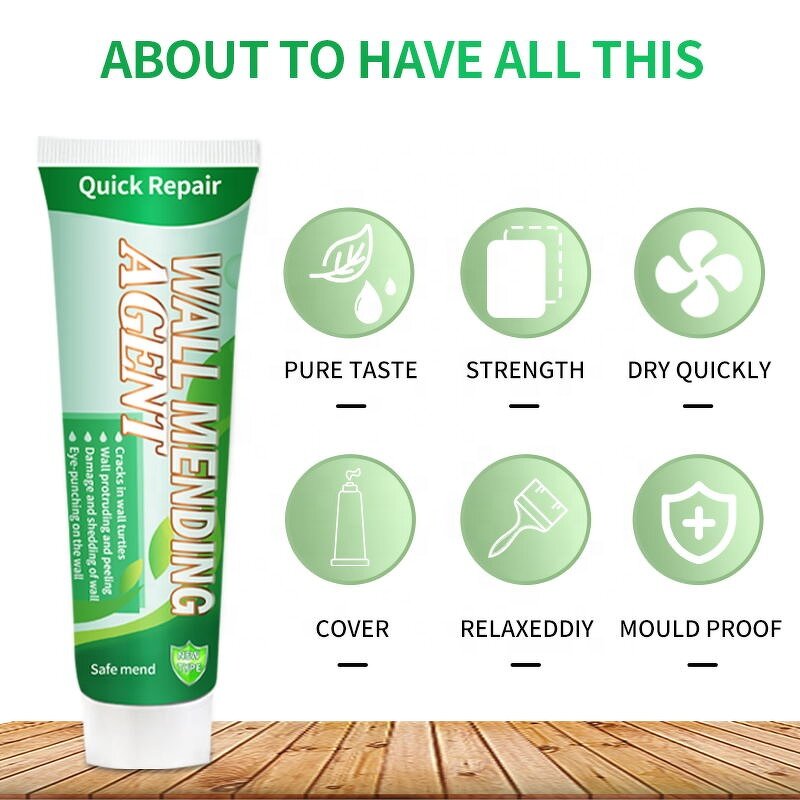 Wall Repair Cream - New Arrival Quick Drying Waterproof Strong Viscosity Hole Filler Mending Agent