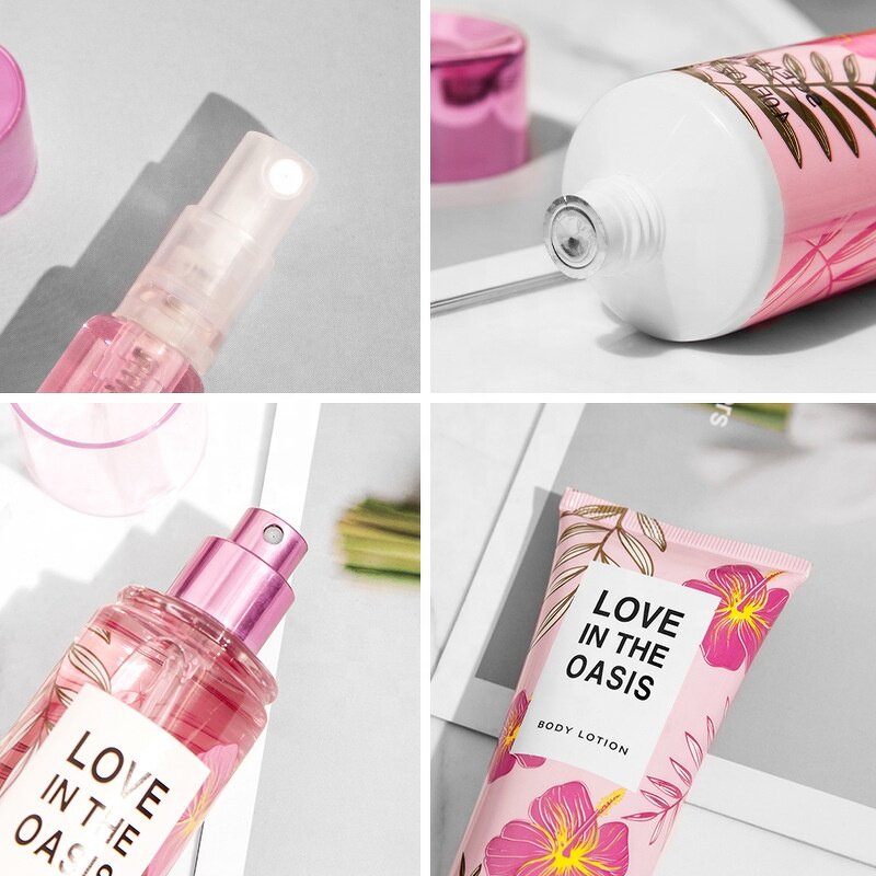 Body Care Gift Set - 2021 Christmas Nourishing Lotion Premium Fragrance Body Mist Spray Kit