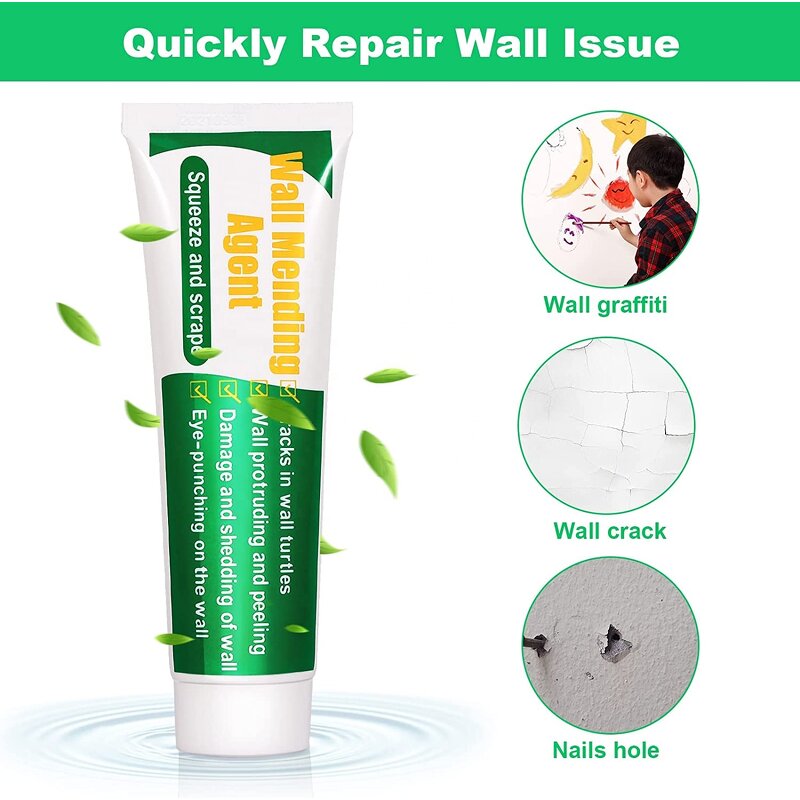 Household Wall Repair Cream - 2023 New Arrival Waterproof Easy-Fill Quick Crack Mending Agent