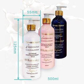 24K Body Lotion - 500ml Strong Nourishing Whitening Cream for Body Skin Care
