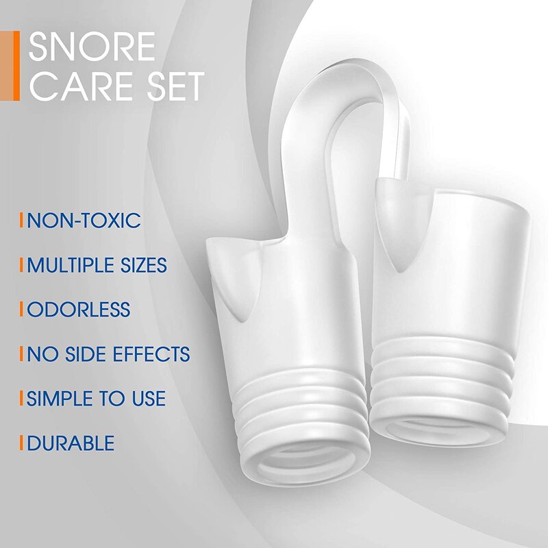 Reusable Nasal Dilator - 4 Pack Soft Silicone Nose Vent Good Sleep Solution for Nasal Breathers