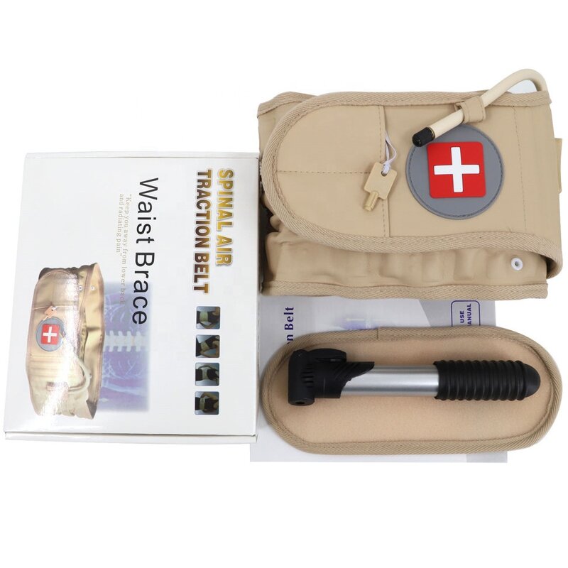 Inflatable Back Belt - Lumbar Traction Support Decompression for Men and Women Back Pain
