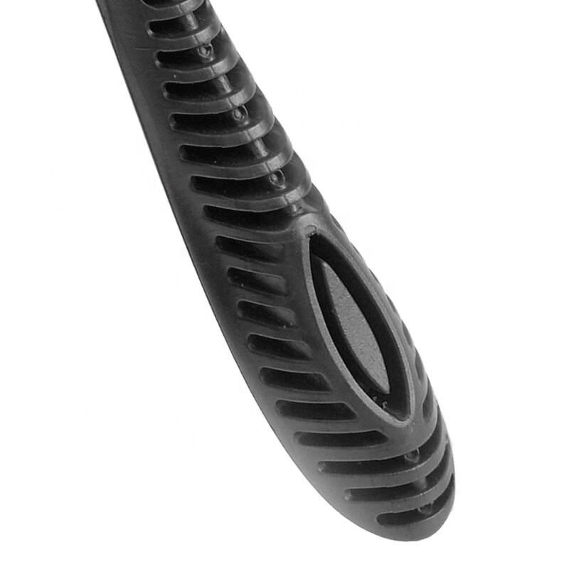 5-Blade Disposable Razor - Aloe Vitamin E Anti-Slip Grip 1 Handle 6 Cartridges Man Shave