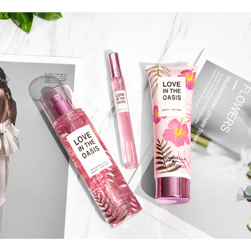 Body Care Gift Set - 2021 Christmas Nourishing Lotion Premium Fragrance Body Mist Spray Kit