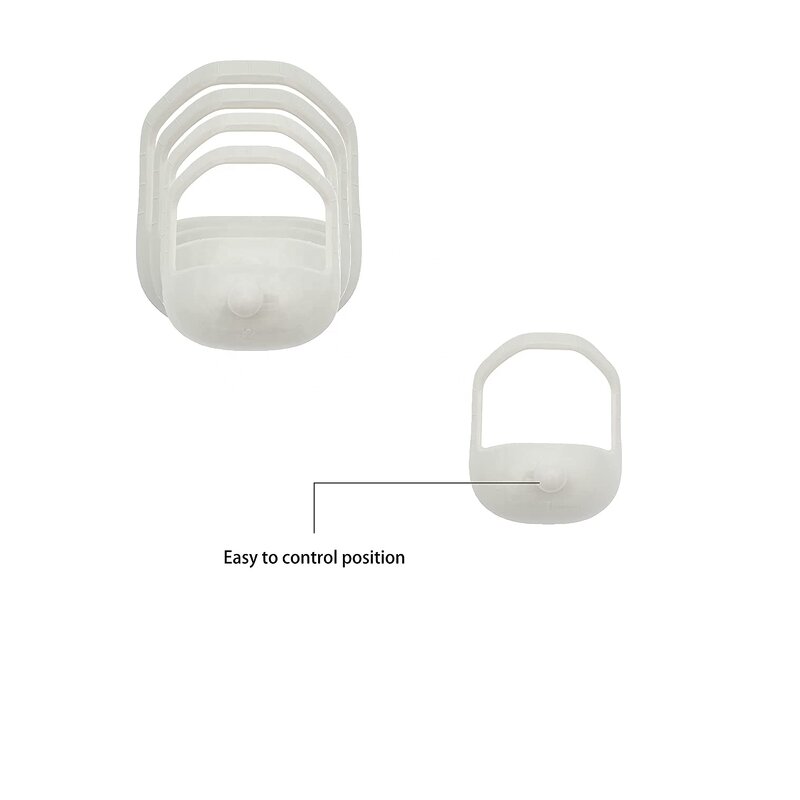 Goatee Shaping Set - 5 Sizes Fashion Shaving Lineup Beard Styling Template Grooming Tool