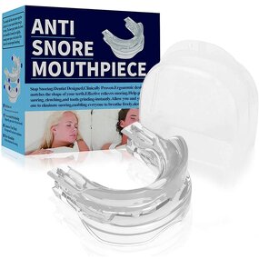 Anti Snore Mouth Guard - BPA Free Best Night Bite Guard Teeth Grinding and Clenching