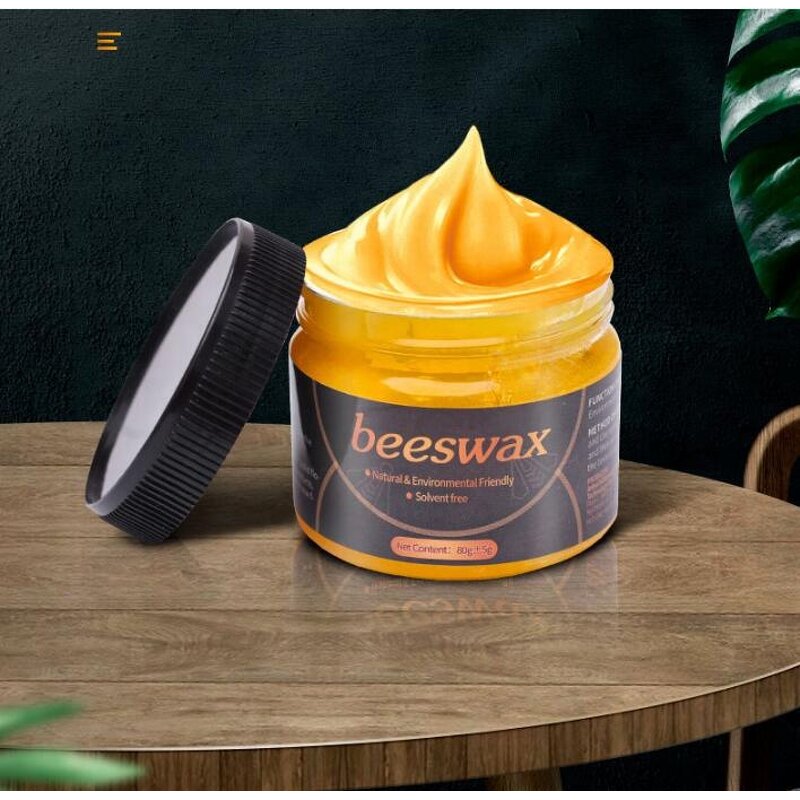 Natural Furniture Beeswax - 100% Pure Wood Doors Tables Chairs Cabinets Floors Polish