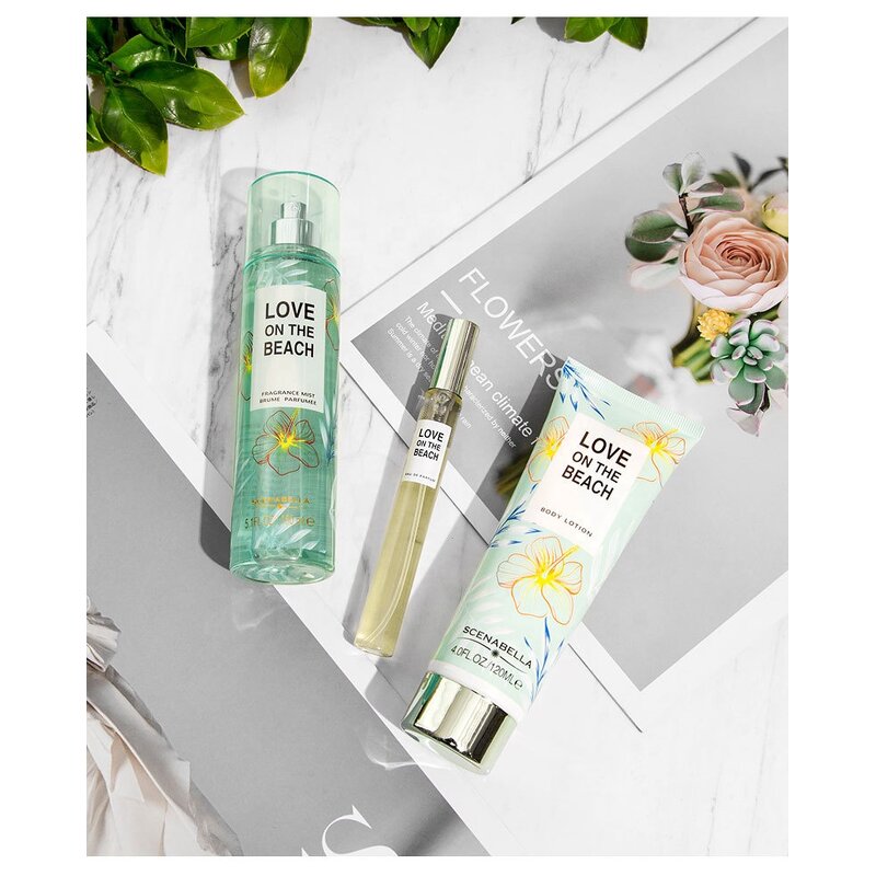 Body Care Gift Set - 2021 Christmas Nourishing Lotion Premium Fragrance Body Mist Spray Kit