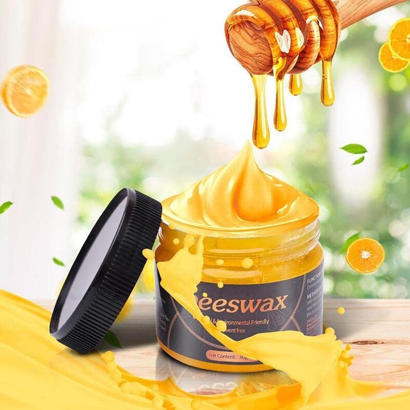 Beeswax Furniture Polish - 2022 Natural Home Floor Tables Chairs Cabinets Wood Care Wax