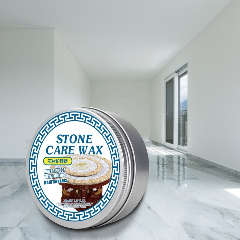 Stone Care Polish Wax - Natural Kitchen Bath Marble Floor Furniture Seal Protect Soapstone Slate