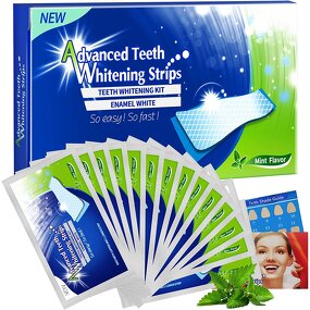 Teeth Whitening Strips - Hot Selling 6% HP Natural Mint Advanced Stain Removal Oral Care